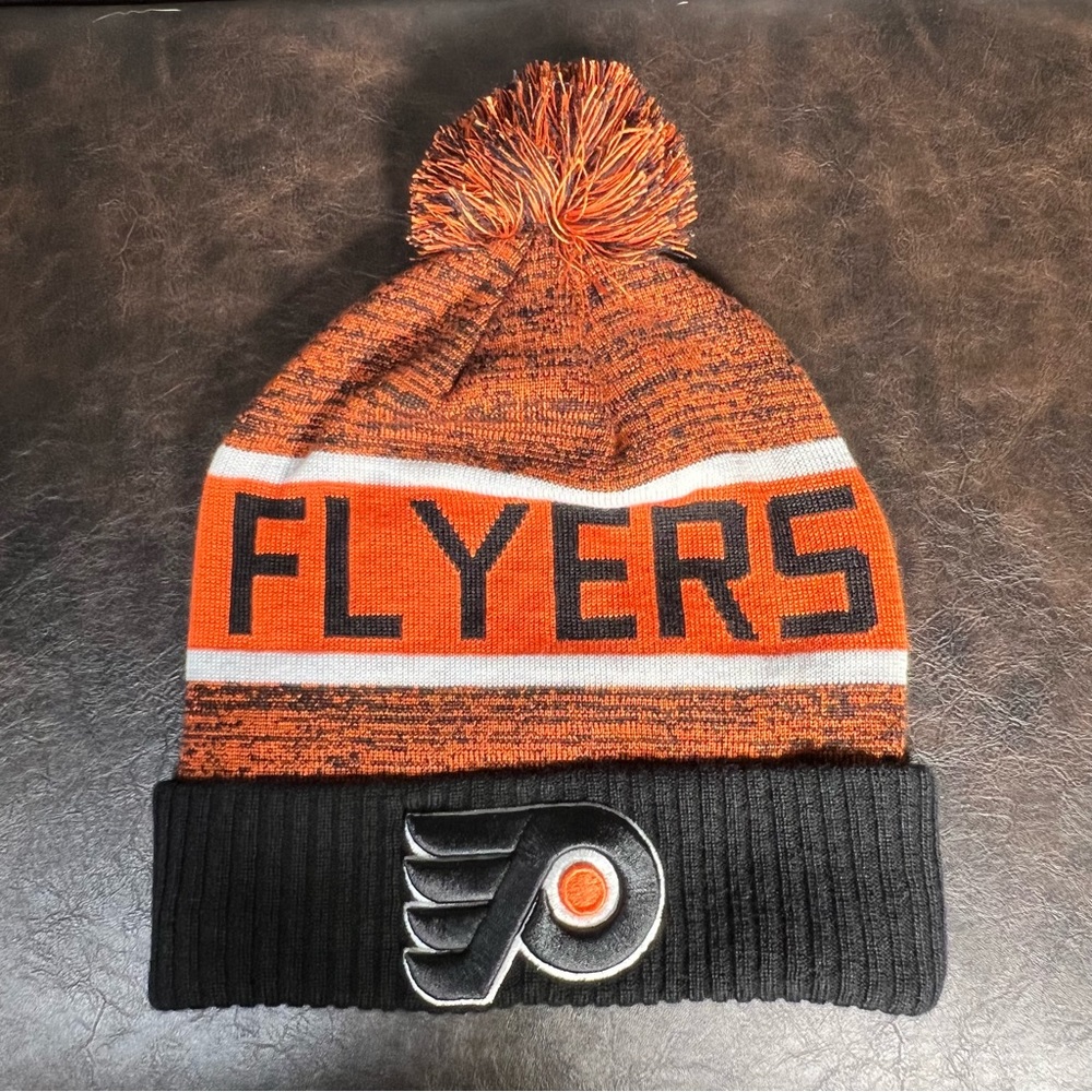 Philadelphia Flyers Hockey Stitched Beanie Official NHL Merch